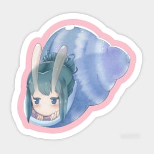 Snail Girl Sticker